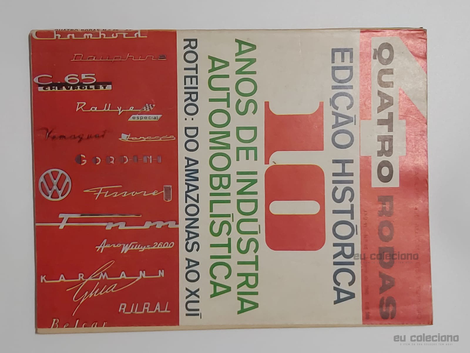 Revista Quatro Rodas (Ano 6, Edição 66) Janeiro/1966